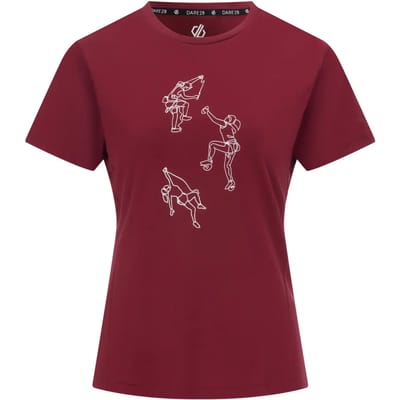 Dare2B Tranquility III T-shirt met korte mouwen en grafische print voor dames