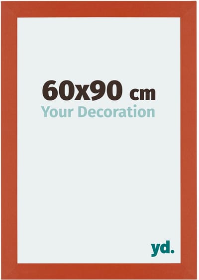 Your Decoration - Puzzellijst 60x90 cm - Oranje - Puzzellijst 1500-2000 stukjes - MDF Fotolijst - Mura