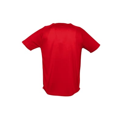 SOLS Heren Sportief T-Shirt met korte mouwen Performance (Rood)