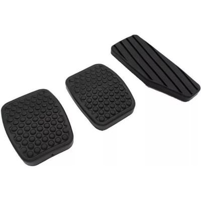 3 Stuks Rem Koppeling Gaspedaal Rubberen Pad Cover 49451-60B00 Voor Suzuki Swift Daewoo Matiz black
