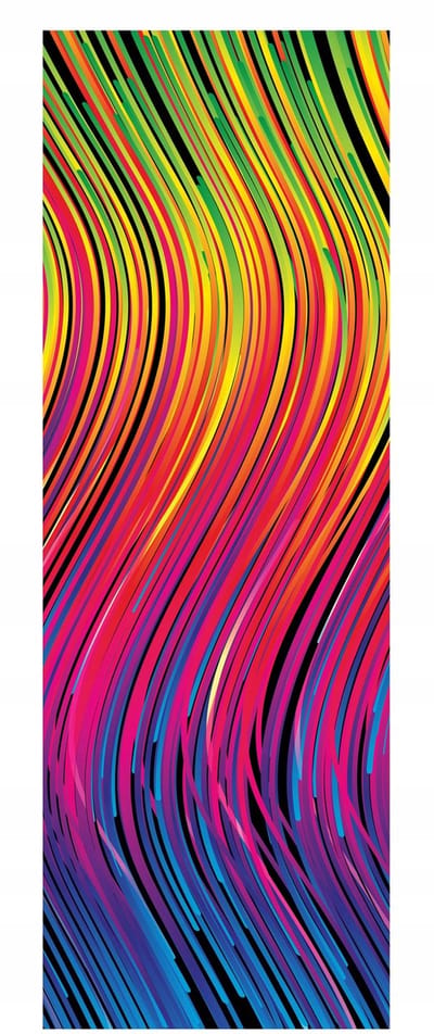 Vervangende Leżakstof Abstract Print - Duurzaam & Snel te Monteren