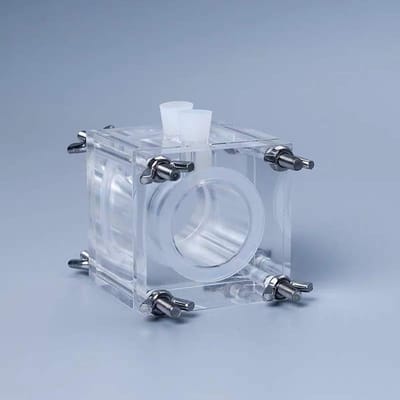 Acryl Brandstofcelbox - Waterstofcel Houder - Laboratorium Onderzoek - Lekvrij Ontwerp - 118ml Capaciteit - Transparant