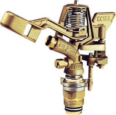 MM Eurotool Messing sectorsproeier - 3/4" aansluiting - grote oppervlakken - bronzen impact - Europese kwaliteit