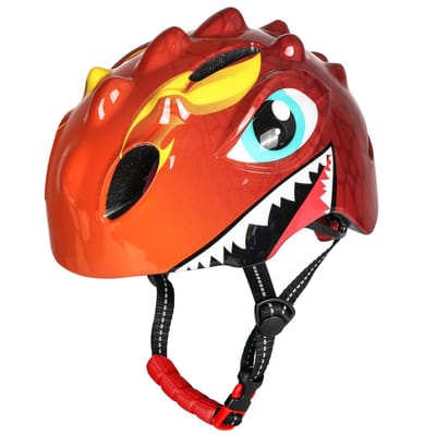 Fietshelm Kind Junior Dino - Maat 46 - 51cm XS - Kinderhelm - Fietshelm voor kinderen