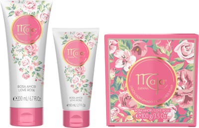 Maja Cadeauset Love Rose Body - Maja Love Rose Zeep - Maja Love Rose Handcreme - Maja Love Rose Body Lotion