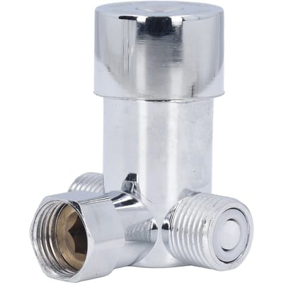 Robinet mélangeur d'eau Professionnel G1 2 Robinet mélangeur d'eau chaude et froide Robinet mélangeur thermostatique pour robinet de douche de salle de bain white