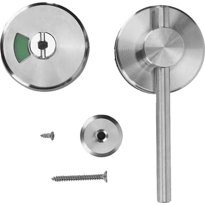 Privacy-indicator Deurslot Vrij Bezet Indicatieslot voor Openbaar Toilet WC Toiletten white
