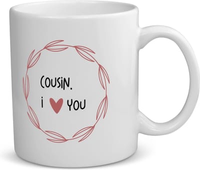 Akyol - cousin i love you koffiemok - theemok - Neef - de liefste neef - verjaardagscadeau - verjaardag - cadeau - cadeautje voor neef - neef artikelen - kado - geschenk - gift - 350 ML inhoud