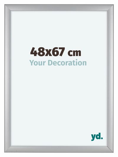Your Decoration - Fotolijst 48x67 cm - MDF - Zilver Mat - Como