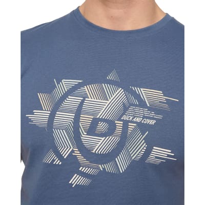 Duck and Cover Heren Haltecks T-Shirt (Verpakking van 5) (Multikleur)