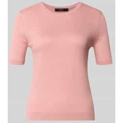 Slim fit gebreide pullover van mix van zijde en wol Model 'GABARRA'