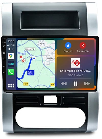 BG4U - Android Navigatie Radio geschikt voor Nissan X-Trail 2007-2015 met Apple Carplay en Android Auto