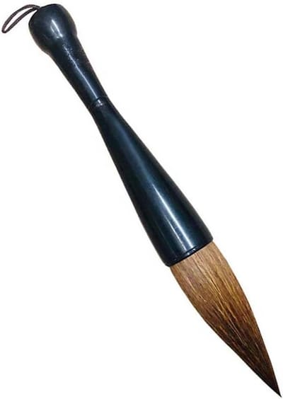 Uitstekende Chinese Penselen voor Calligrafie en Sumi-tekenen - Middelgrote tot Grote Kwasten met Premium Haartjes voor Waterverf en Kanji