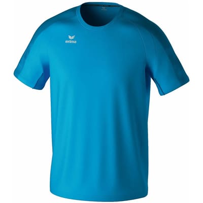 Erima Evo Star T-Shirt Kinderen - Lichtblauw / Mykonos | Maat: 152