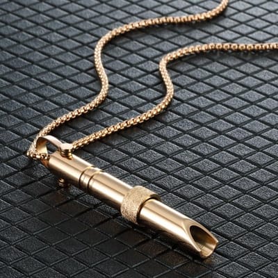 Koppel RVS Mindfulness Ademhaling Ketting voor Vrouwen Mannen Angstverlichting Hanger Stress Paniekaanval Verlichting Meditatie gray