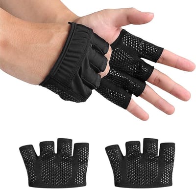 Ademende en Antislip Gewichthefgrepen voor Mannen en Vrouwen - 2 Stuks, Ideaal voor Calisthenics en Fitness Training