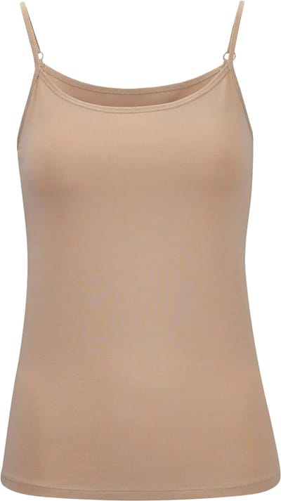 FALKE Daily Climate Control Outlast sneldrogend katoen top van onderlaag dames bruin - maat M