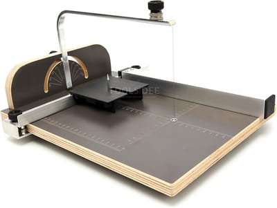 HBM piepschuimsnijder 18 W verstelbaar en kantelbaar, snijhoogte 154 mm, 400 °C, 230 V