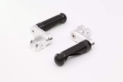 Motorfiets Voetsteunen - Passagierssteunen Achter - Comfortabel Rijden - CNC Aluminium Constructie - 40mm Verlenging - Zwart