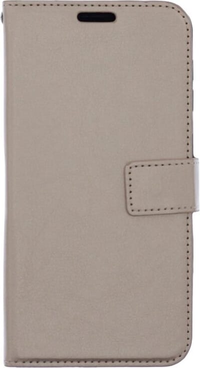 LuxeBass Telefoon Wallet Bookcase geschikt voor Samsung Galaxy A10-Portemonnee telefoonhoesje voor Bankpassen-Kunstleer-Siliconen Houder-Magnetische sluiten- Goud gsm hoesje - telefoonhoes - telefoonhoesjes - telefoonhoes - gsm hoes - telefoonhoesje