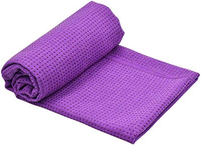 Antislip Yogamat met Draagtas - 183 cm x 63 cm Microvezel voor Hot Yoga en Pilates