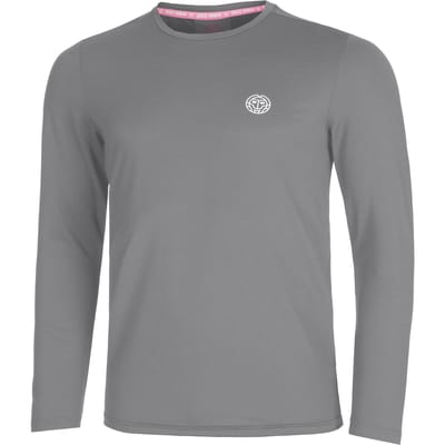 BIDI BADU Crew Roundneck Longsleeve Heren-Grijs