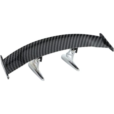Auto Achterstaartvleugel Koolstofvezel Stijl GT Spoiler Vleugel Achterklep Kofferbakdeksel Buitendecoratie Accessoires 175mm gray