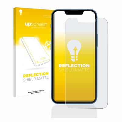 upscreen - Screenprotector voor Apple iPhone 13 mini - Folie Beschermfolie anti glare matte