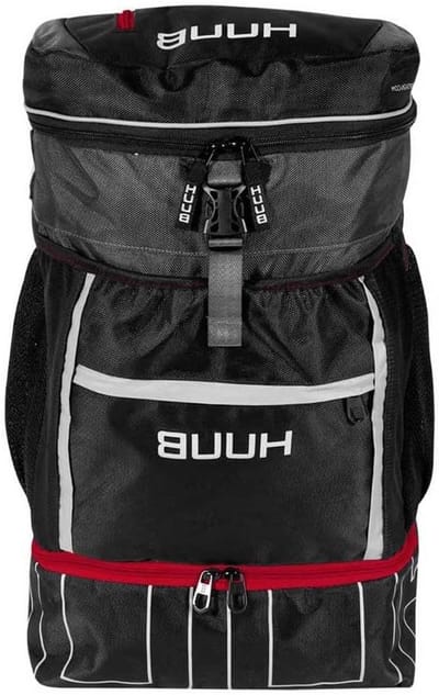 Huub Transition II Rugzak, Zwart/Donkerrood