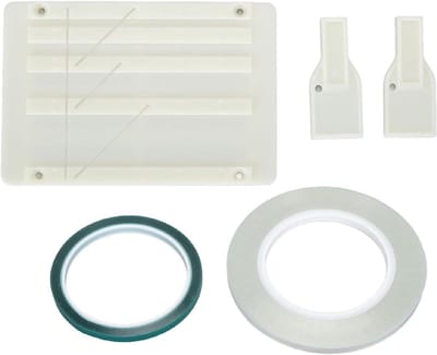 JGS Premium - Professionele Tape Splicing Set voor Open Reel Tape - Universele Recordings - ABS Materiaal