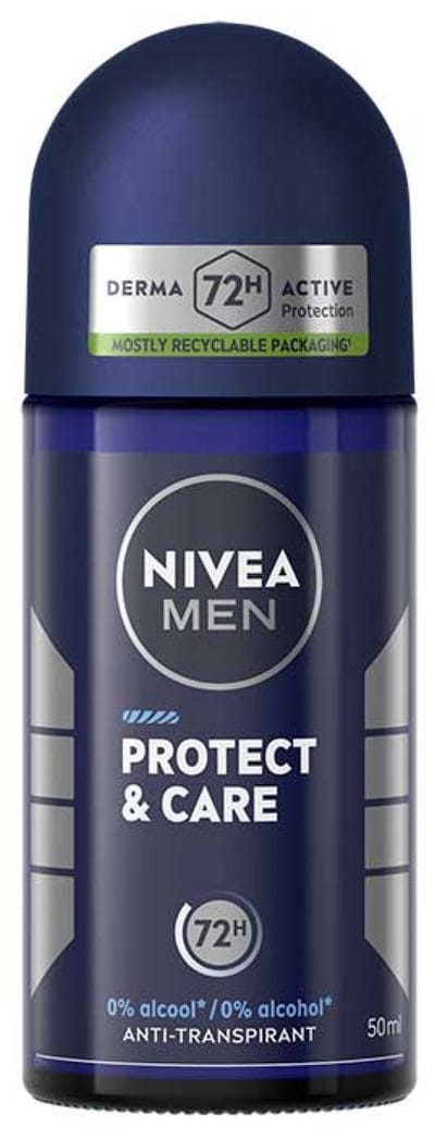 Nivea Men Protect & Care Anti-transpirant Deodorant 72H Roll-On 50 ml