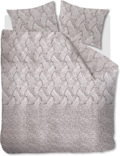 Ariadne at Home Wool dekbedovertrek - Tweepersoons - 200x200/220 - Gebroken wit
