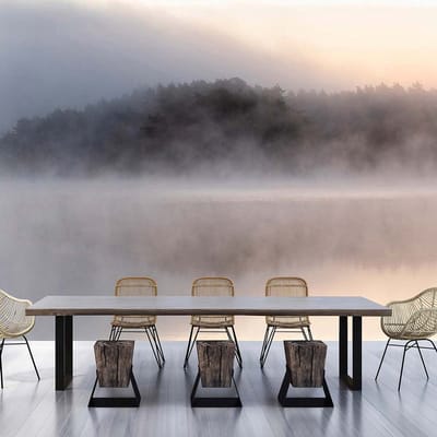 Fotobehang avalon1 DD122064 Livingwalls Walls by Patel 3 Blauw Grijs Vlies 270 x 400 cm (4 delen) 3D Fotobehang op maat