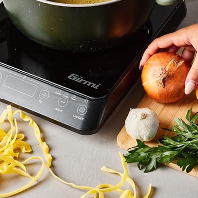 Inductiekookplaat 2000 Watt met 10 standen en Timer - Compact en Draagbaar