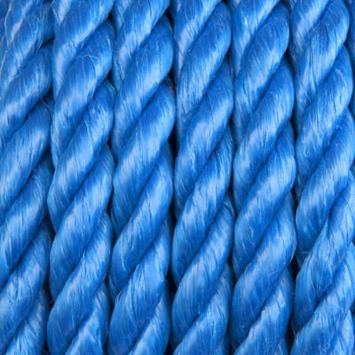 Sterk Oranje Multifunctioneel Touw 8mm x 10m - Gevlochten Polypropyleen voor Buiten en Klussen