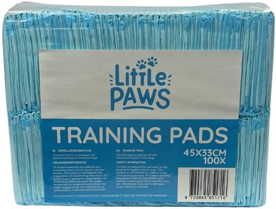 Little paws training pads 33x45 cm 100 st