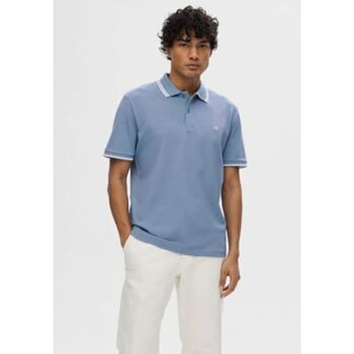 T-shirt Selected 16087840 DANTE SPORT-CASHMERE BLUE