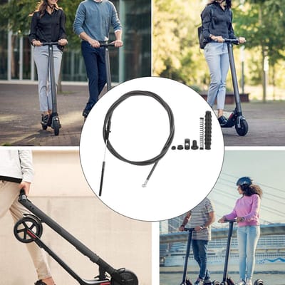 Allecto Plus - Waterdichte Remkabelset 130cm/51.2in voor Voorrem - Compatibel met Ninebot G30 Elektrische Scooter