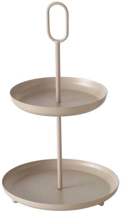 Boltze Home etagère Gogo beige - decoratief speelgoed display 34cm.
