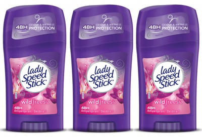 Lady Speed Stick Wild Freesia Deodorant Vrouw - Ultieme Frisheid en Verzorging Met Elke Beweging - Deo Stick - 3 x 40g