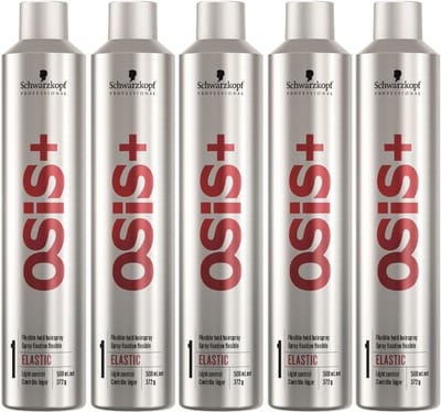 10x Schwarzkopf Osis Elastic Hairspray 500ml