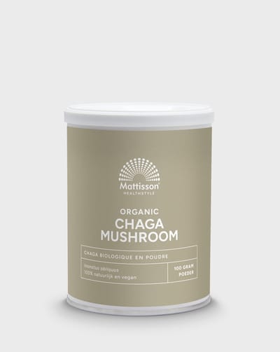 Mattisson - Biologisch Chaga Mushroom Poeder - 100 gram