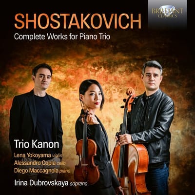 Irina Dubrovskaya & Trio Kanon - Shostakovich: Complete Works For Piano Trio (CD)