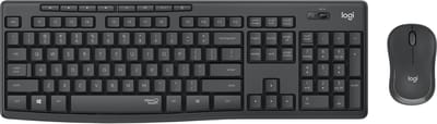 Logitech MK295 Silent - Draadloze muis en toetsenbord - Hongaars / Zwart