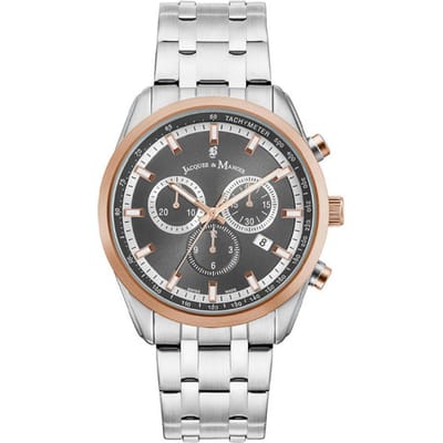 Jacques Du Manoir Staal 42 mm Quartz | AP.07