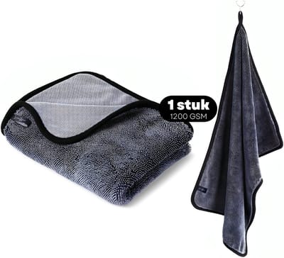 Luxor Home MagicDry - Droogdoek Badkamer – Droogdoek Auto- Microvezeldoek - 1200GSM – 1000ml Absorptie - 40 X 60cm - Premium Kwaliteit - 1, 2, 3, 4 of 5 stuks