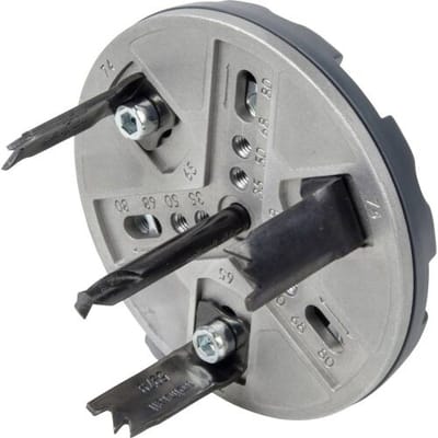 wolfcraft - Verstelbare gatenzaag - Ø 35–80 mm - 5985000