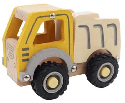 Simply houten kiepauto speelgoed voor kinderen vanaf 3 jaar.