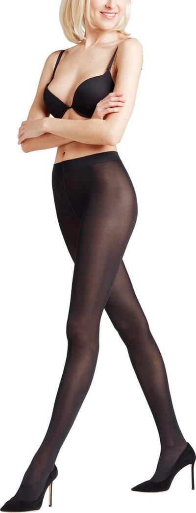 FALKE Seidenglatt Panty 40 Denier Dames 40440 - Volwassenen - S - Zwart
