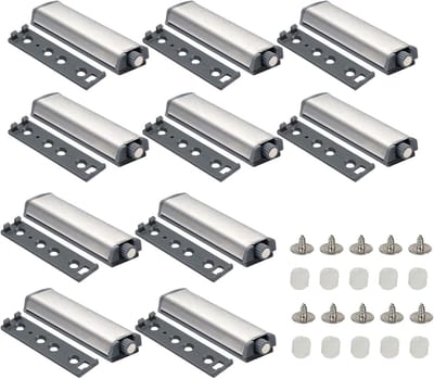 Push to Open magneetvergrendelingen 10 stuks - met schokdemper